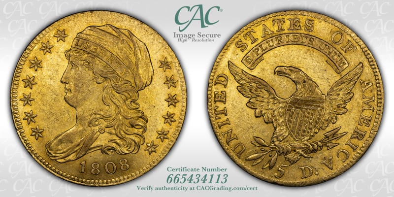 CAC Grading Coin Image Secure