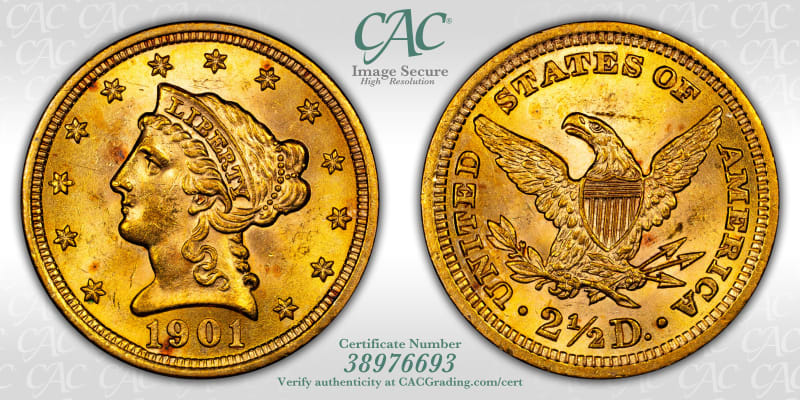 CAC Grading Coin Image Secure
