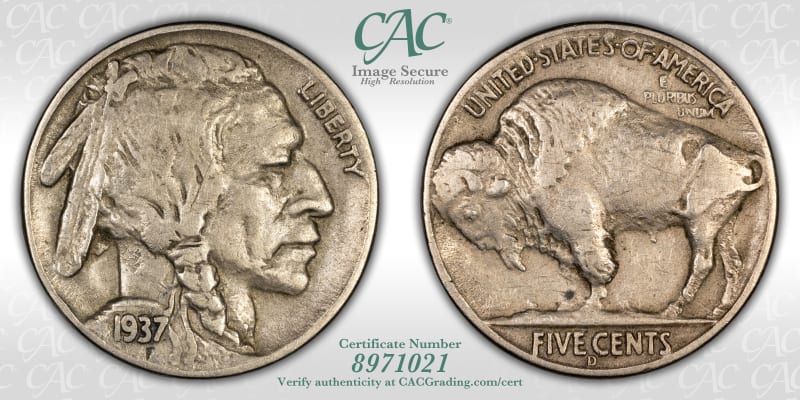 CAC Grading Coin Image Secure