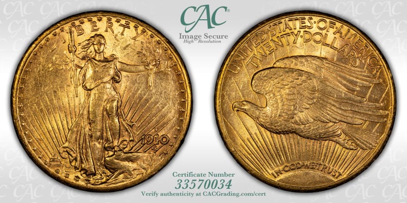 CAC Grading Coin Image Secure