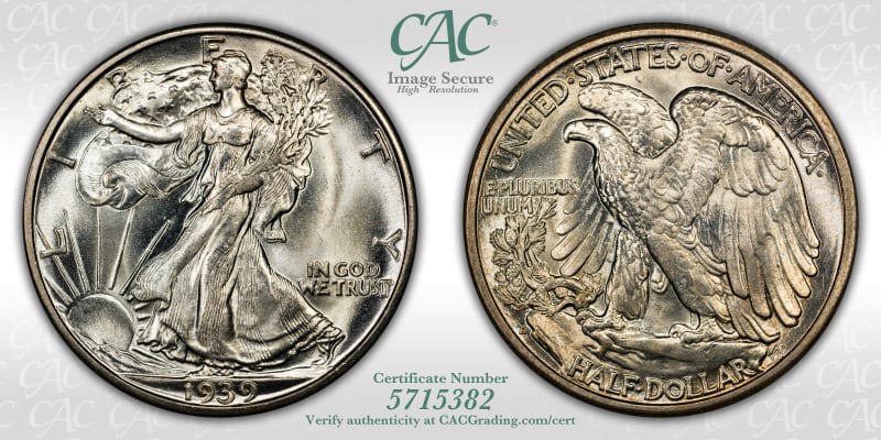 CAC Grading Coin Image Secure