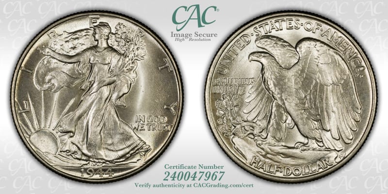 CAC Grading Coin Image Secure