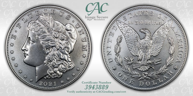 CAC Grading Coin Image Secure