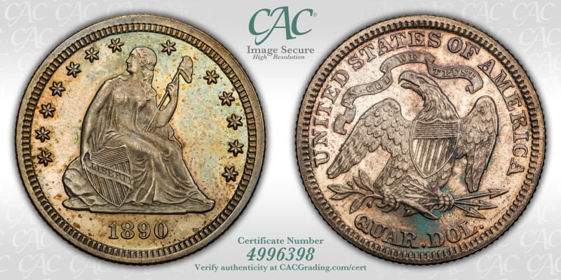 CAC Grading Coin Image Secure