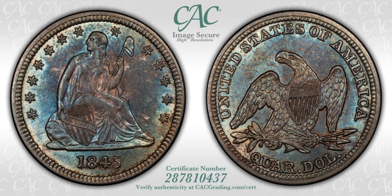 CAC Grading Coin Image Secure