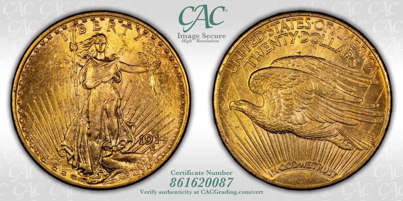 CAC Grading Coin Image Secure