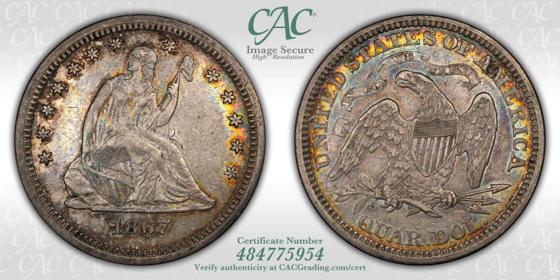 CAC Grading Coin Image Secure