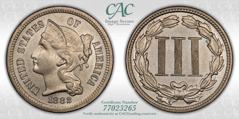 CAC Grading Coin Image Secure
