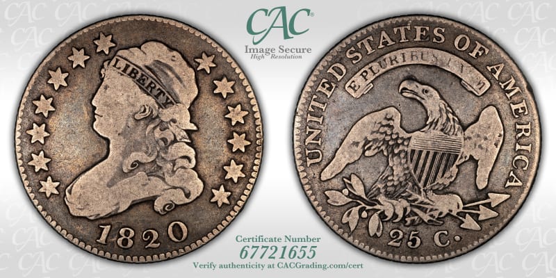 CAC Grading Coin Image Secure