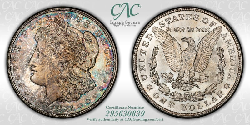 CAC Grading Coin Image Secure