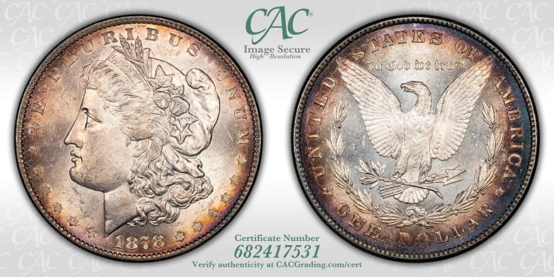 CAC Grading Coin Image Secure