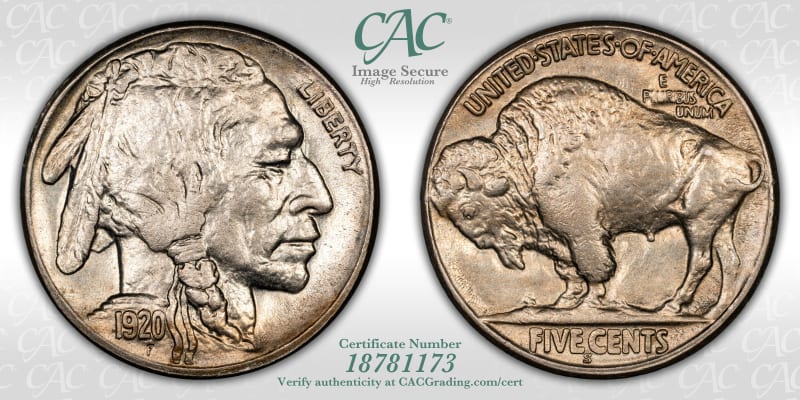 CAC Grading Coin Image Secure