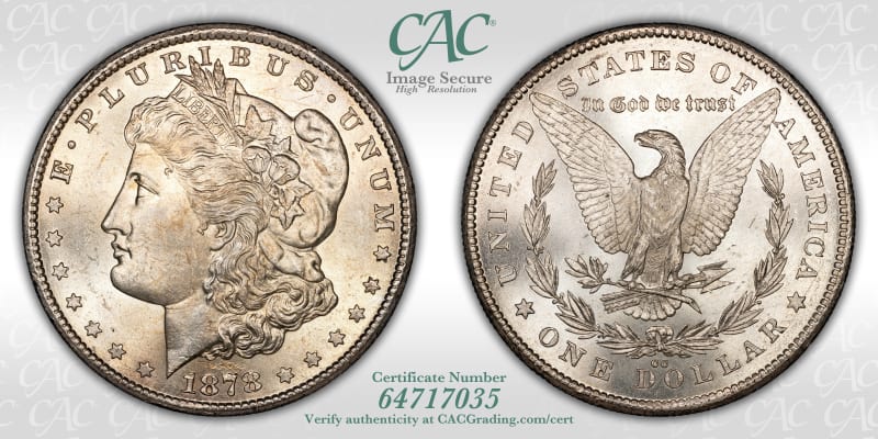 CAC Grading Coin Image Secure