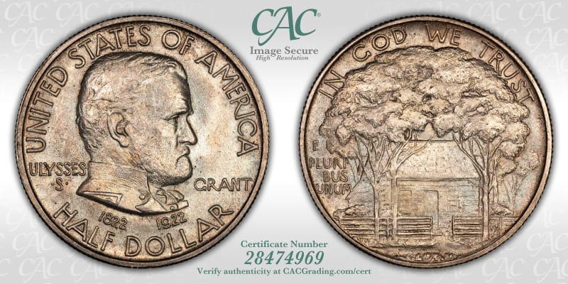 CAC Grading Coin Image Secure