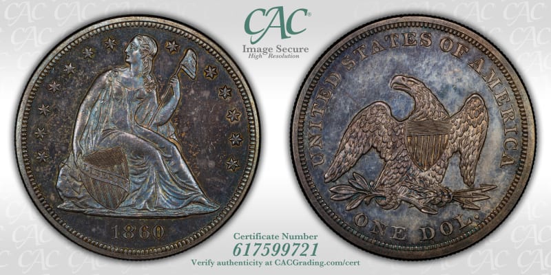 CAC Grading Coin Image Secure