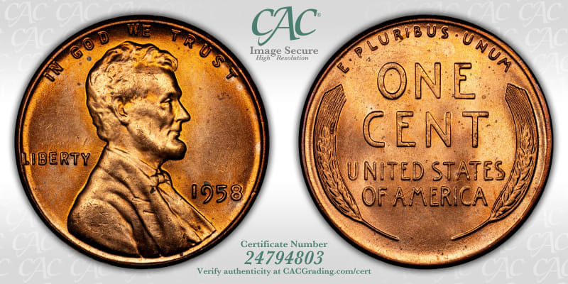 CAC Grading Coin Image Secure