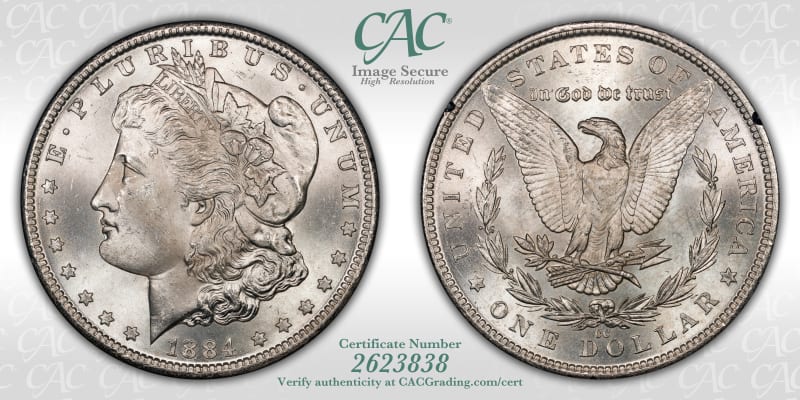 CAC Grading Coin Image Secure