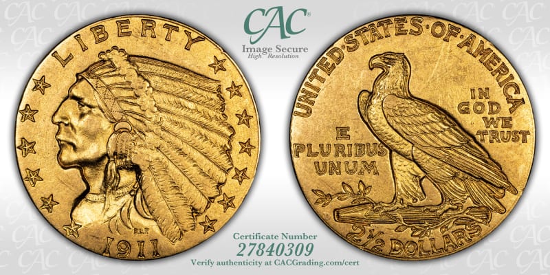 CAC Grading Coin Image Secure