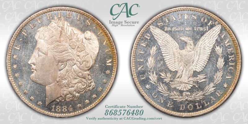 CAC Grading Coin Image Secure