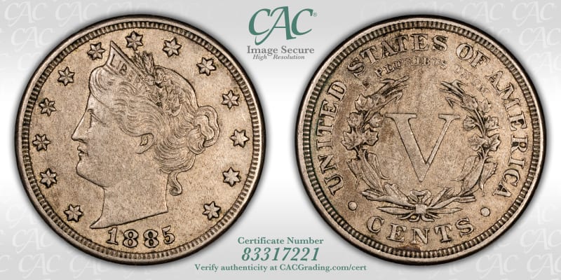 CAC Grading Coin Image Secure
