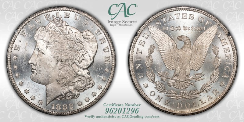 CAC Grading Coin Image Secure