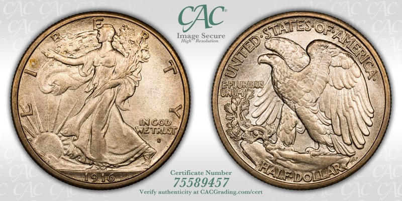 CAC Grading Coin Image Secure