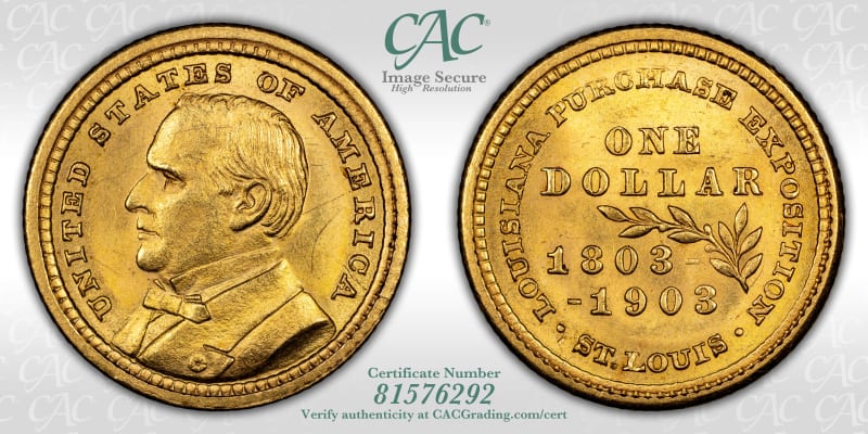 CAC Grading Coin Image Secure