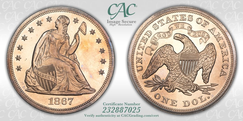 CAC Grading Coin Image Secure