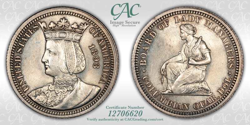 CAC Grading Coin Image Secure