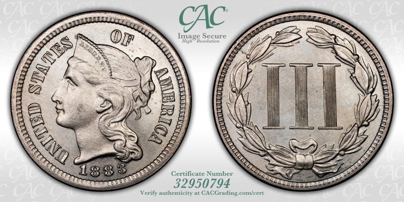 CAC Grading Coin Image Secure