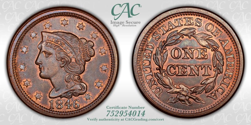 CAC Grading Coin Image Secure