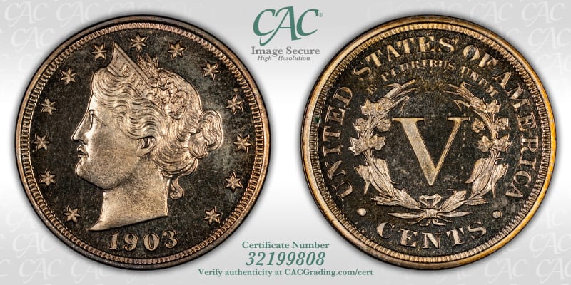 CAC Grading Coin Image Secure