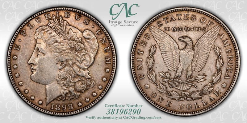 CAC Grading Coin Image Secure