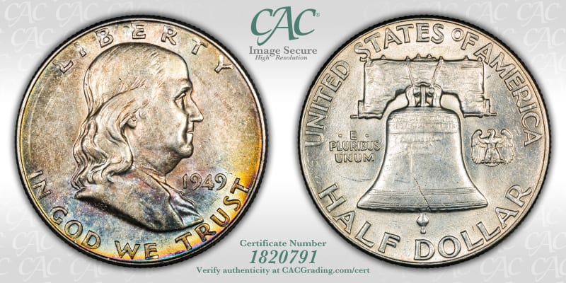 CAC Grading Coin Image Secure
