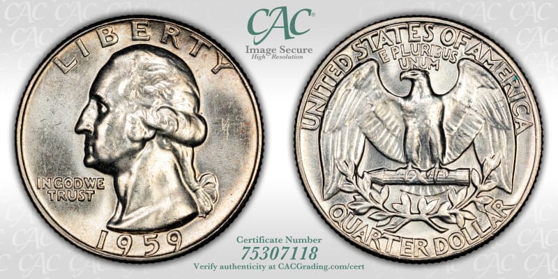 CAC Grading Coin Image Secure