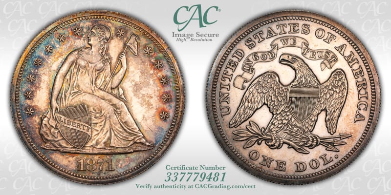 CAC Grading Coin Image Secure