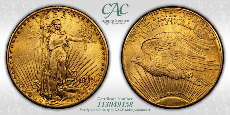 CAC Grading Coin Image Secure