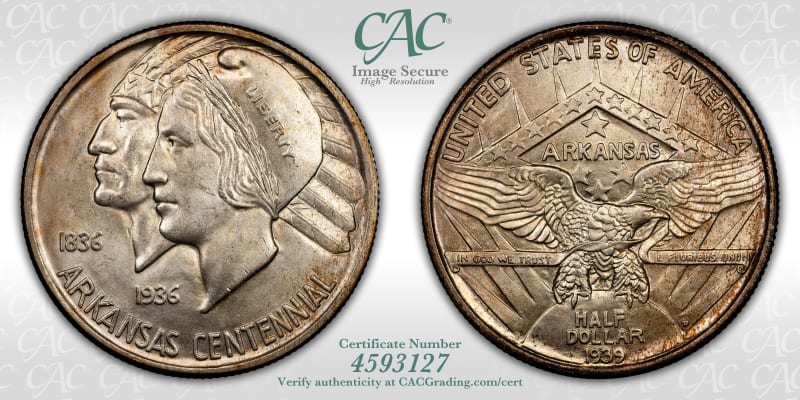 CAC Grading Coin Image Secure