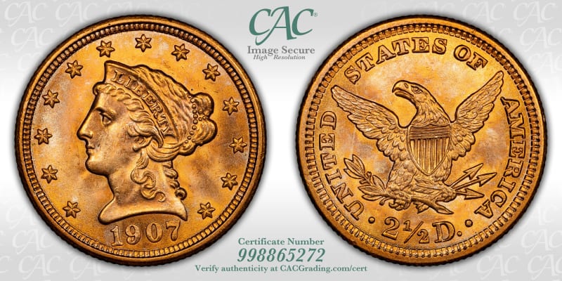 CAC Grading Coin Image Secure