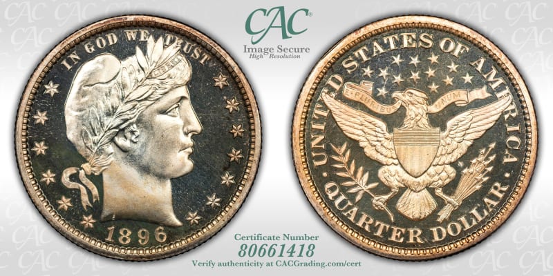 CAC Grading Coin Image Secure