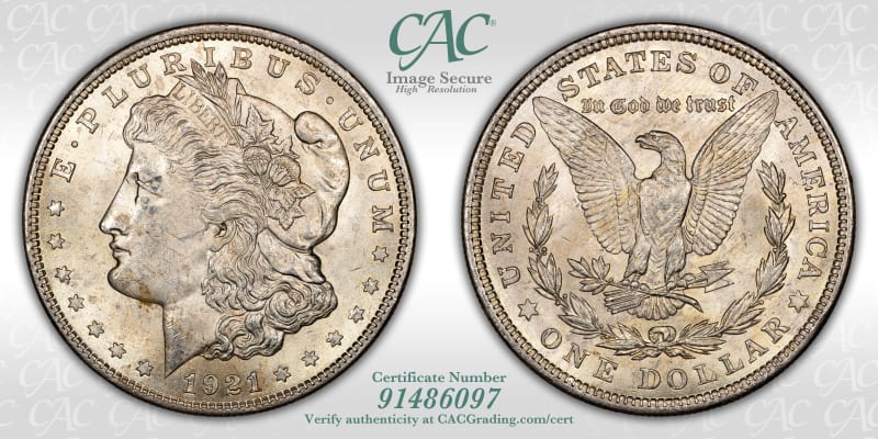 CAC Grading Coin Image Secure
