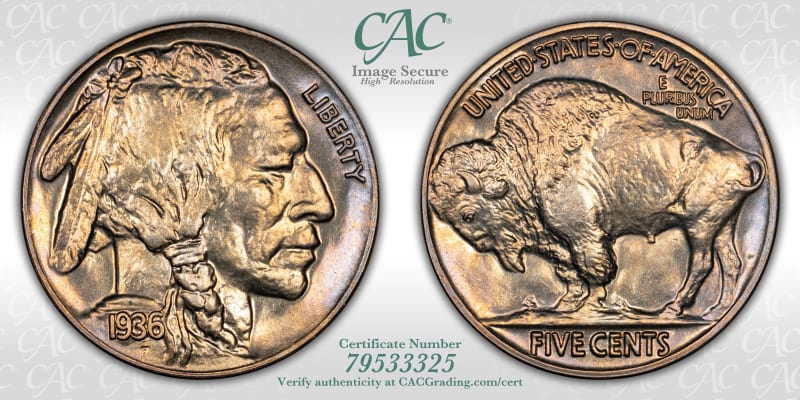 CAC Grading Coin Image Secure