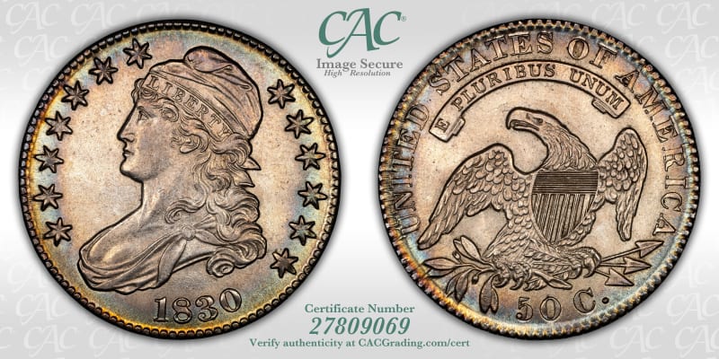 CAC Grading Coin Image Secure
