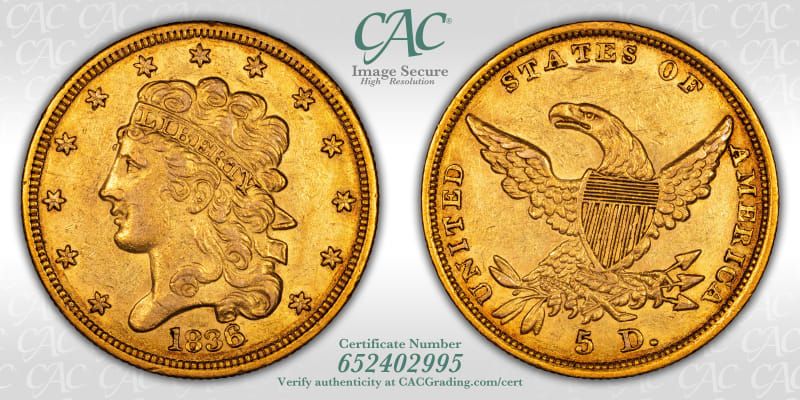 CAC Grading Coin Image Secure