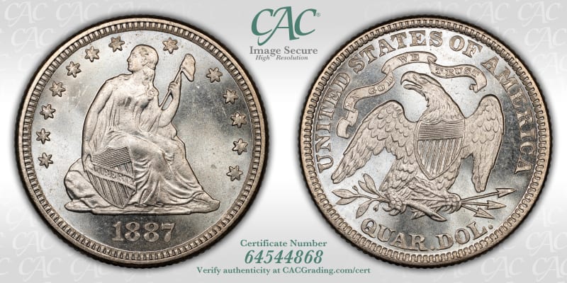 CAC Grading Coin Image Secure