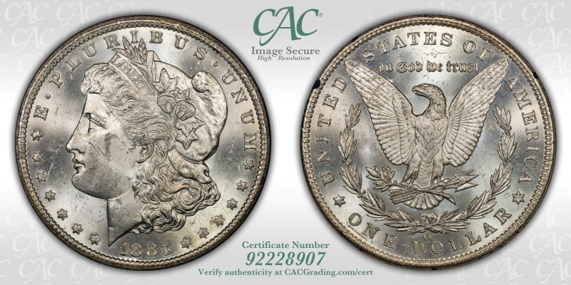 CAC Grading Coin Image Secure