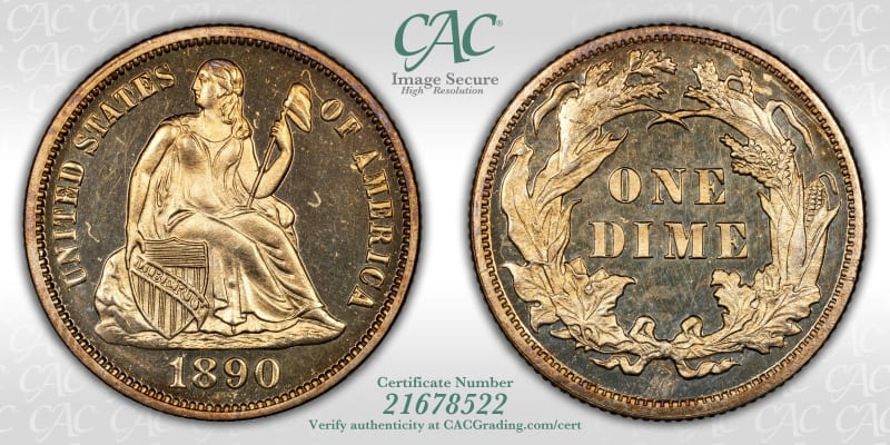 CAC Grading Coin Image Secure