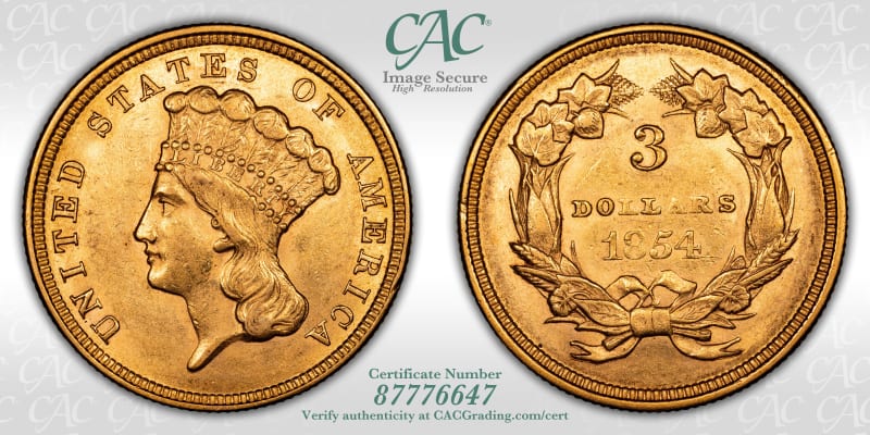 CAC Grading Coin Image Secure
