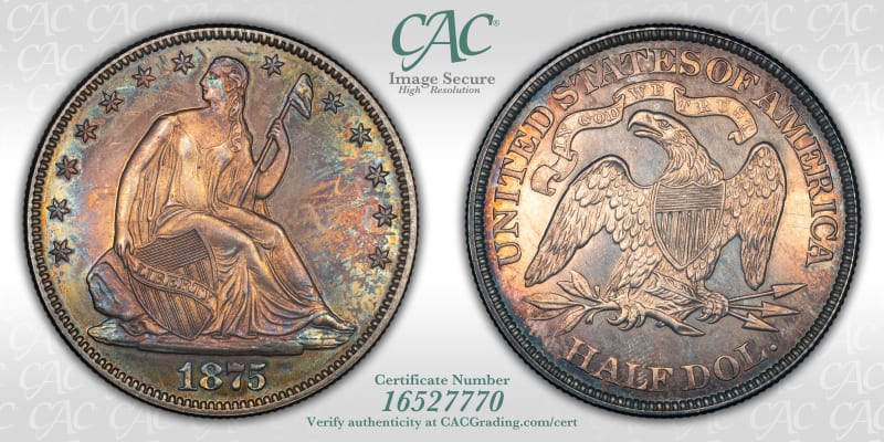 CAC Grading Coin Image Secure