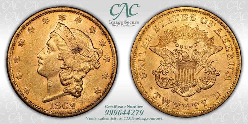 CAC Grading Coin Image Secure